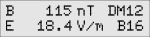 Display of measurement value plus filter and logger functions